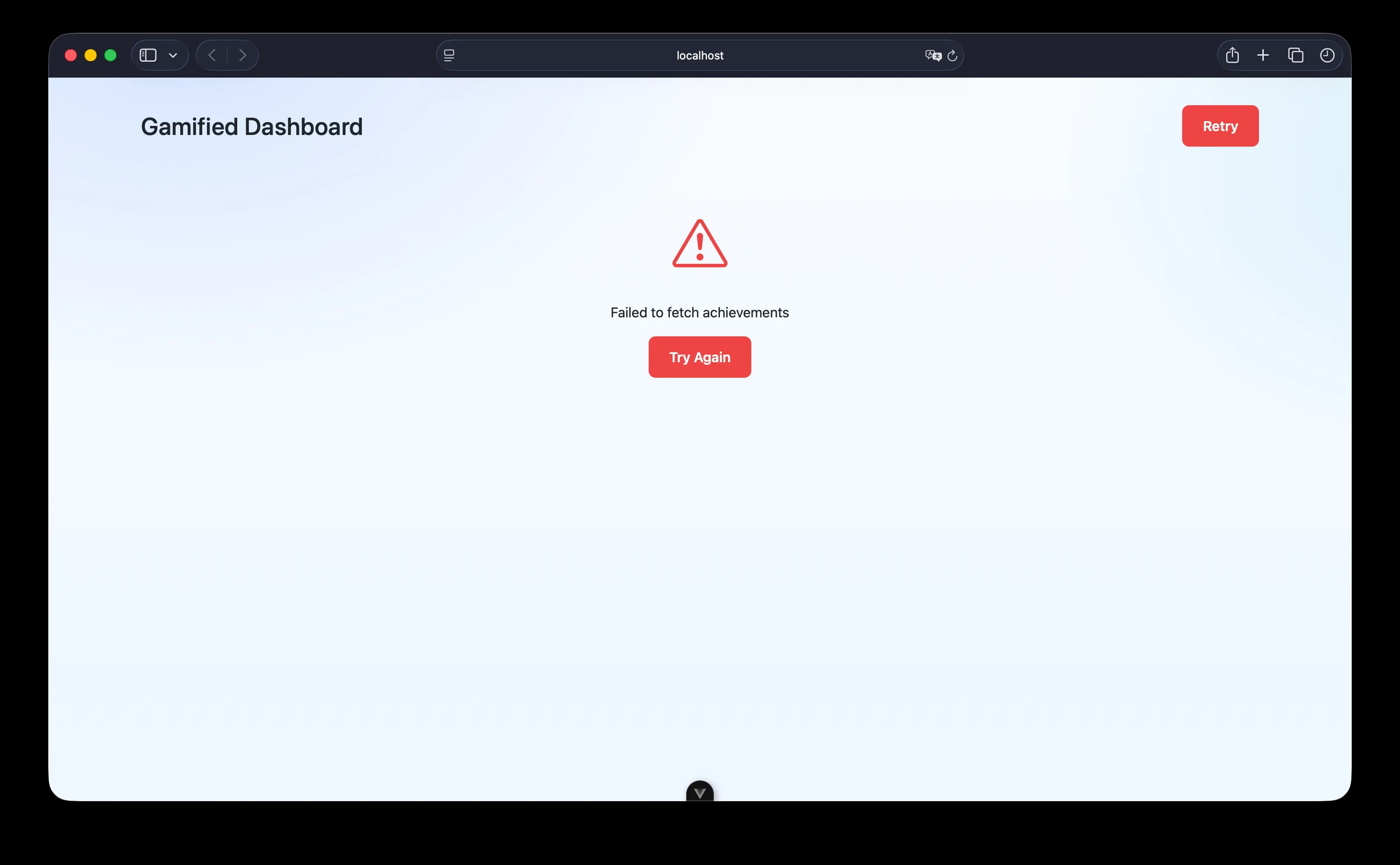 Gamified Dashboard screenshot 4